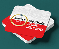 Amstel coasters